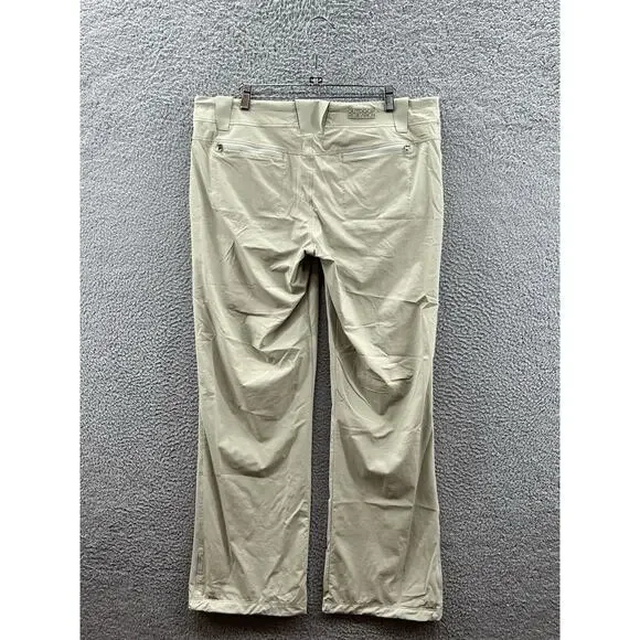 Outdoor Research Pants Womens 12 Ferrosi Convertible Beige Zip Off Nylon Hiking - Picture 2 of 5